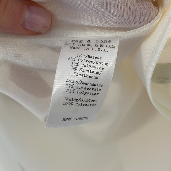 Creme Rag & Bone Top - Picture 7 of 8